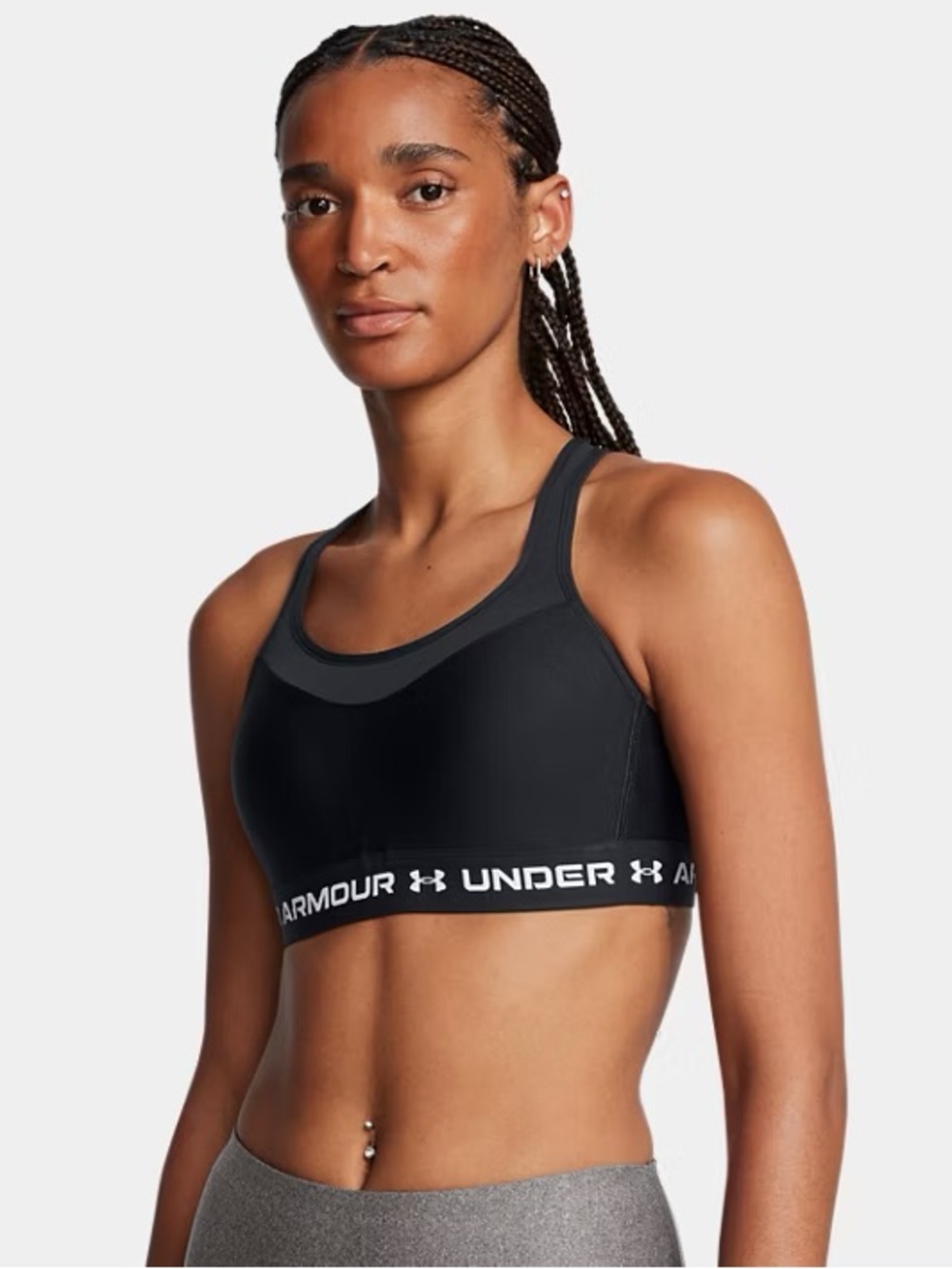 Under Armour Crossback High Strappy, High Impact Sports Bra- 34C